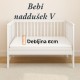 Bebi naddušek V – dečiji naddušek sa HR penom 6 cm